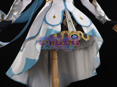 Ready to Ship Genshin Impact Traveler Lumine Cosplay Costume Upgraded Version C02895