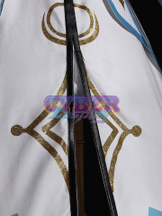 Ready to Ship Genshin Impact Traveler Lumine Cosplay Costume Upgraded Version C02895