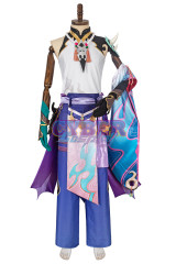 Genshin Impact Xiao Cosplay Costume C00269