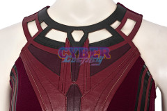 New Show Wanda Vision Scarlet Witch Wanda Finale Cosplay Costume C00296 Knit Version