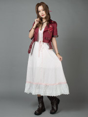 Final FantasyVII FF7 - Aerith Gainsborough Cosplay Costume mp005508