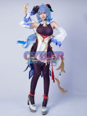 Genshin Impact - Ganyu Cosplay Costume Jacquard Version C00524