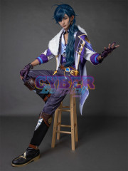 Genshin Impact Kaeya Alberch Cosplay Costume C00266