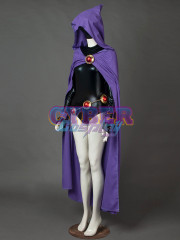 Ready to Ship DC Teen Titans Rachel Roth Raven Cosplay Costume mp004071 - CH