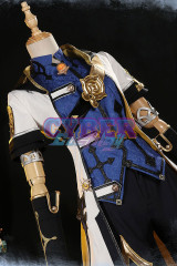 Genshin Impact Albedo Cosplay Costume Upgraded Version C02935