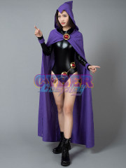Ready to Ship DC Teen Titans Rachel Roth Raven Cosplay Costume mp004071 - CH