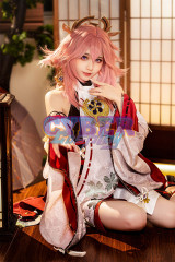 Genshin Impact Yae Miko Cosplay Costume C02884