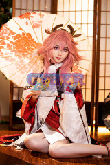 Genshin Impact Yae Miko Cosplay Costume C02884
