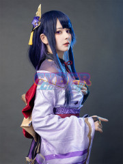 Genshin Impact Raiden Shogun Cosplay Costume Updated Version C01054