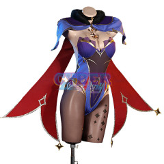 Genshin Impact Mona Cosplay Costume Upgraded Version C02890