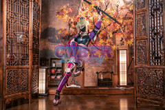 Genshin Impact Kuki Shinobu Cosplay Costume C02885