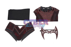 Doctor Strange in the Multiverse of Madness Wanda Scarlet Witch Cosplay Costume C01027