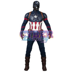 Avengers: Endgame - Steven Rogers Captain America Cosplay Costume mp004310