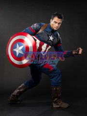 Avengers: Endgame - Steven Rogers Captain America Cosplay Costume mp004310