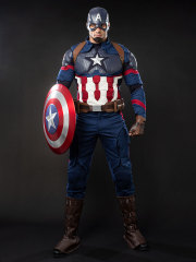 Avengers: Endgame - Steven Rogers Captain America Cosplay Costume mp004310