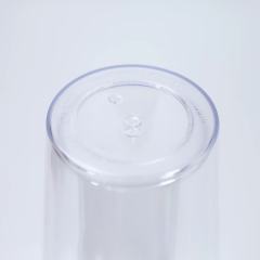 US warehouse 12pcs 16oz/24oz double wall acrylic plastic tumbler with straw