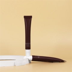 Matte Dark Brown Customized Colored 30ml Massage Cream Applicator Packaging Tube for Cosmetic