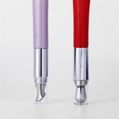 15ml Elegant Light Purple Aluminum Laminated ABL Empty Eye Cream Soft Tube with Electric Massage Applicator or Nozzle Tip