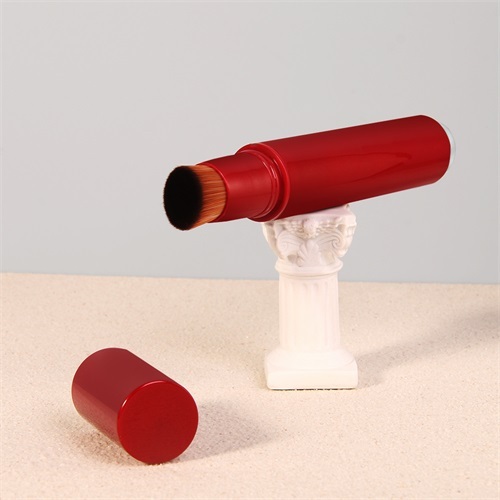 20ml Red ABS Concealer Foundation Airless Bottle with Brush Click Pen Cosmetic Packaging Makeup Tool