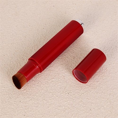 20ml Red ABS Concealer Foundation Airless Bottle with Brush Click Pen Cosmetic Packaging Makeup Tool