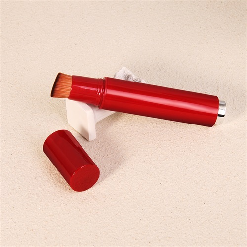 20ml Red ABS Concealer Foundation Airless Bottle with Brush Click Pen Cosmetic Packaging Makeup Tool