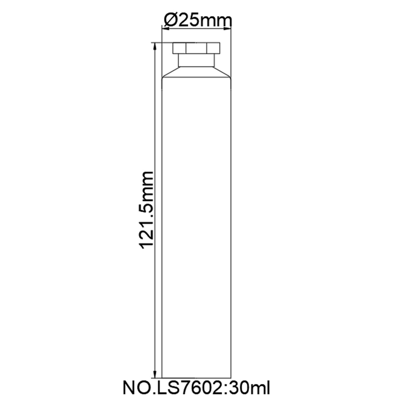 Factory Custom Empty 1oz Cosmetic Aluminum Plastic Tube Hand Cream Cosmetics Packaging Soft Tubes With Screw Cap