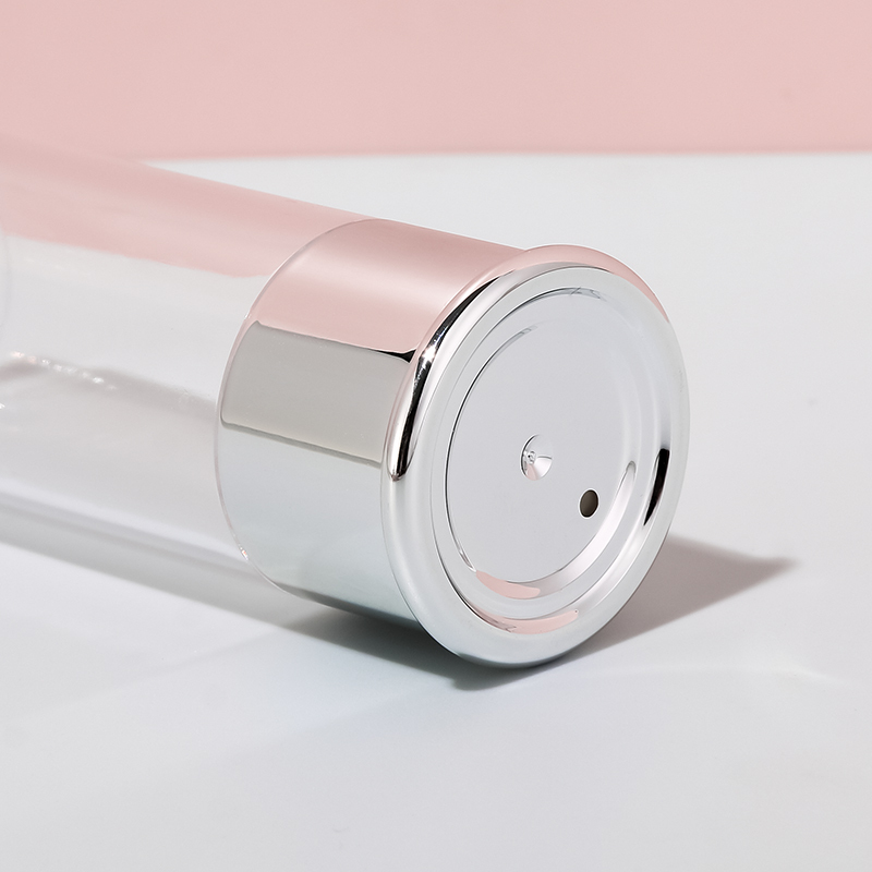 10ml 15ml 20ml 30ml Plating Plastic Airless Pump Bottle For Lotion Skincare