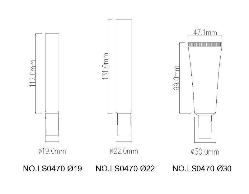 Wholesale 10ml 50ml dropper head soft tube empty beauty packaging