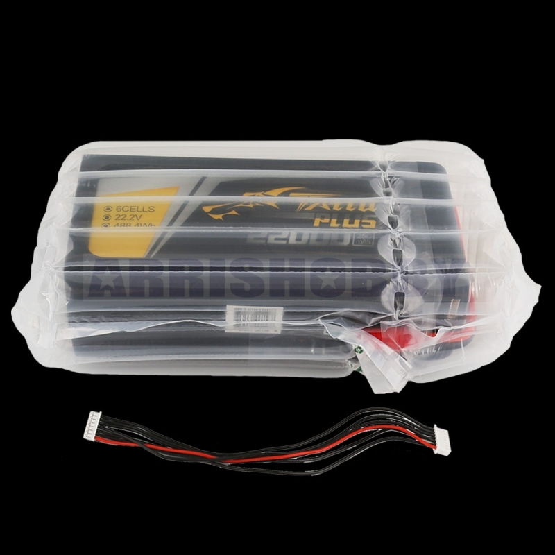 2 PCS Tattu Plus 6S1P 22.2V 22000mAh 25C Lipo Smart Battery Pack for UAV Drones