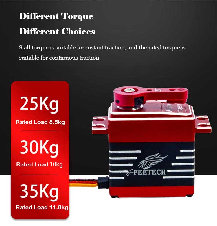 30kg High Torque Digital Metal Gear Standard Digital Servo