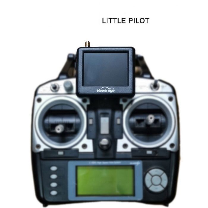 Hawkeye Little Pilot Master 2.5/3.5&quot; 5.8G 48CH 960x240 FPV Mini Display Monitor for RC Drone Airplane