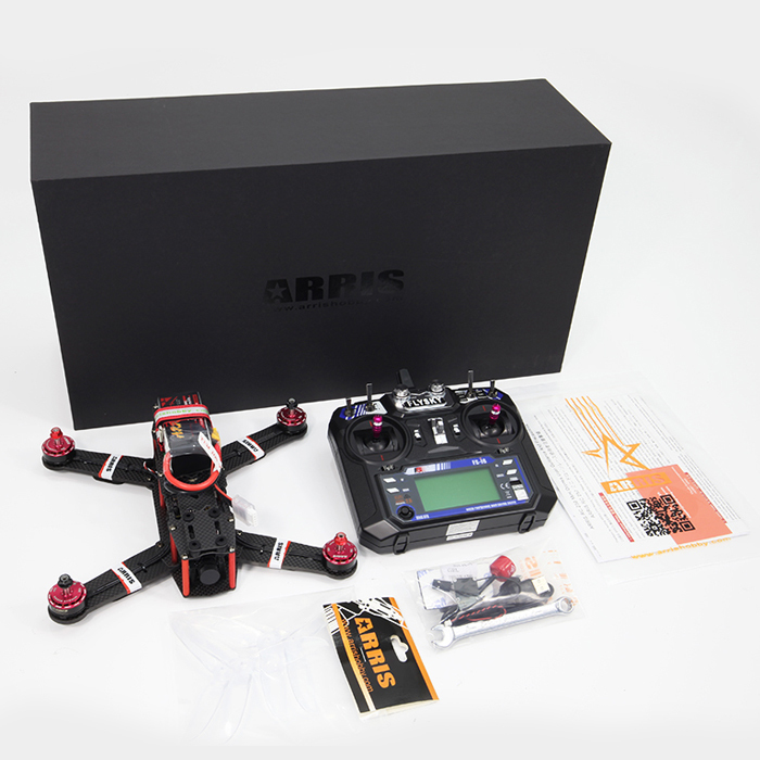 Free shipping!ARRIS X-Speed 250B RTF w/Flysky Radio w/EV800D Goggle (US Warehouse)