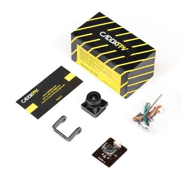 Caddx Ratel 2 Micro Starlight 1200TVL2.1MM NTSC/PAL Low Latency FPV Camera