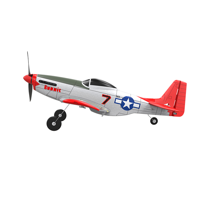 Volantex RC P-51 Mustang 4-Ch Beginner RC Airplane With Xpilot Stabilizer