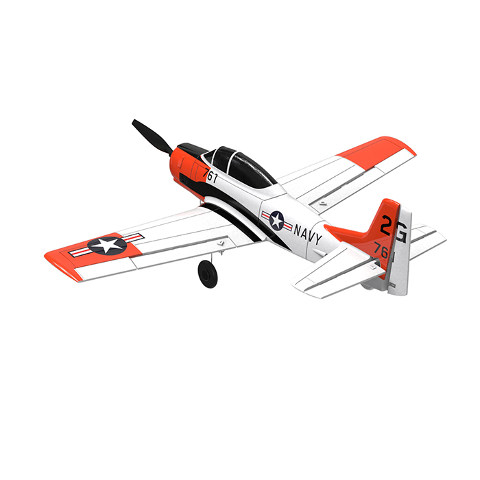 VOLANTEXRC T-28 Trojan 4CH RC Airplane RTF 761-9 With Xpilot Stabilizer