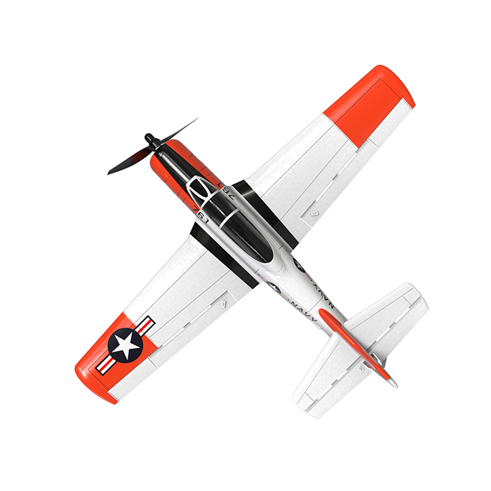 VOLANTEXRC T-28 Trojan 4CH RC Airplane RTF 761-9 With Xpilot Stabilizer