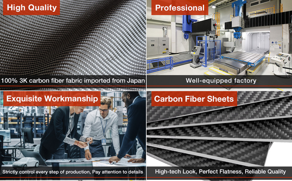 3k carbon fiber sheets
