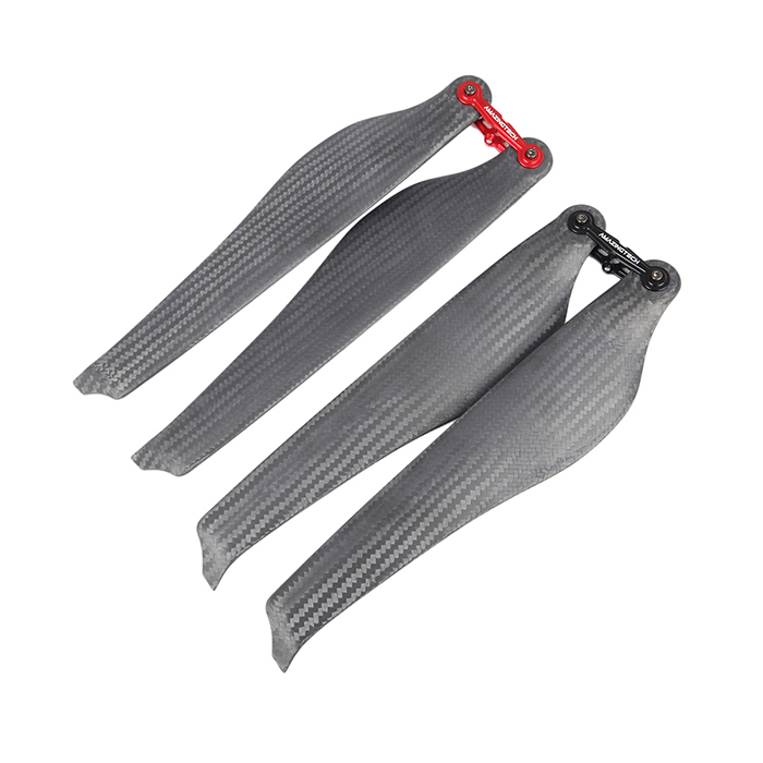 2272 22inches Carbon Fiber Folding Propeller with Folding Brackets (1CW + 1CCW)