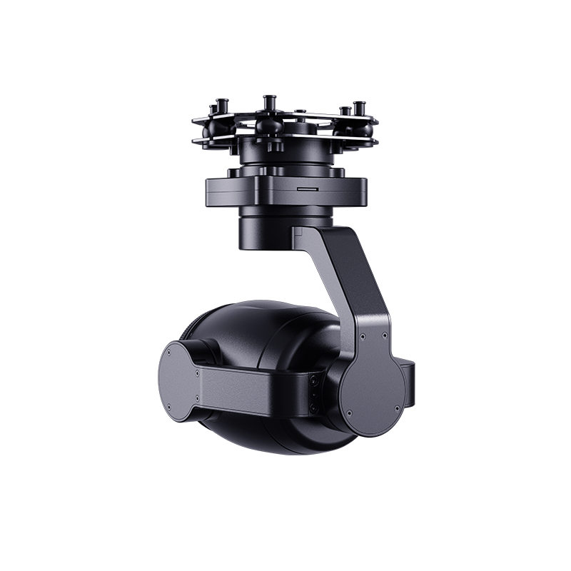 SIYI ZR30 4K 8MP Ultra HD 180X Hybrid 30X Optical Gimbal Camera with AI Smart Identify and Tracking 1/2.7" Sony Sensor HDR Starlight Night Vision 3-Axis Stabilizer UAV UGV USV Pod Payload for Drone Surveillance Inspection