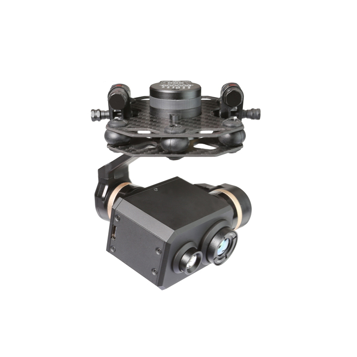 Tarot 3 Axis Dual Sensor 640 Thermal Imaging Camera Visible Light Camera Gimbal Pod for Industrial Applications Drones