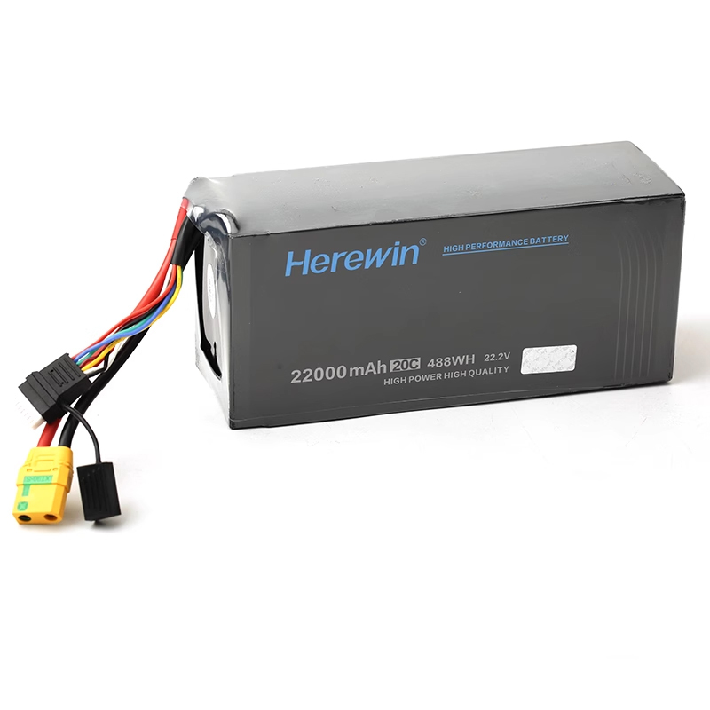 Herewin 6S 22.2V 12000mAh 16000mah 22000mah Lipo Battery for UAV RC Drones