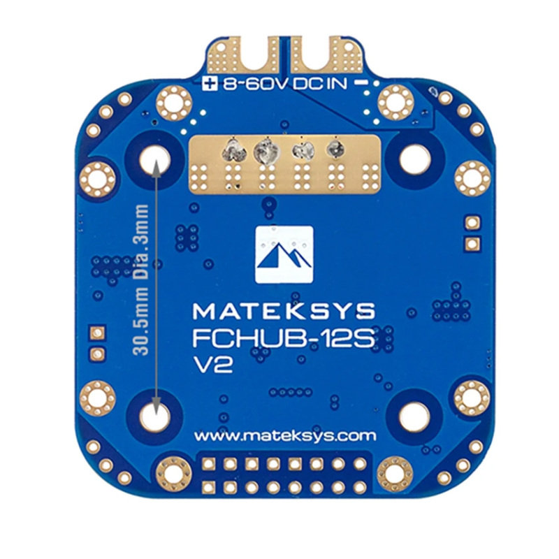 Matek Mateksys FCHUB-12S V2 Hub Power Distribution Board PDB 5V & 12V BEC Built-in