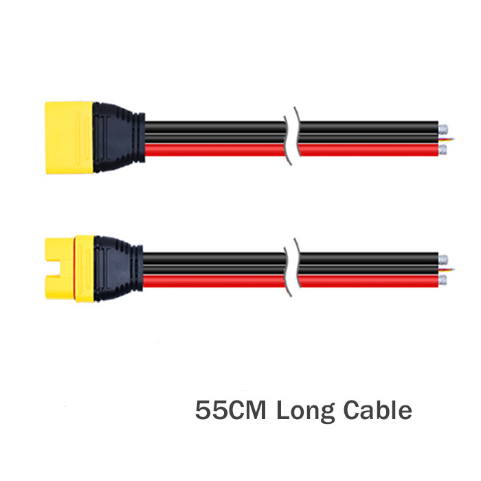 Amass AS150U Connector Anti Spark with Signal Pin with Short Silicone Wire Protective Cover