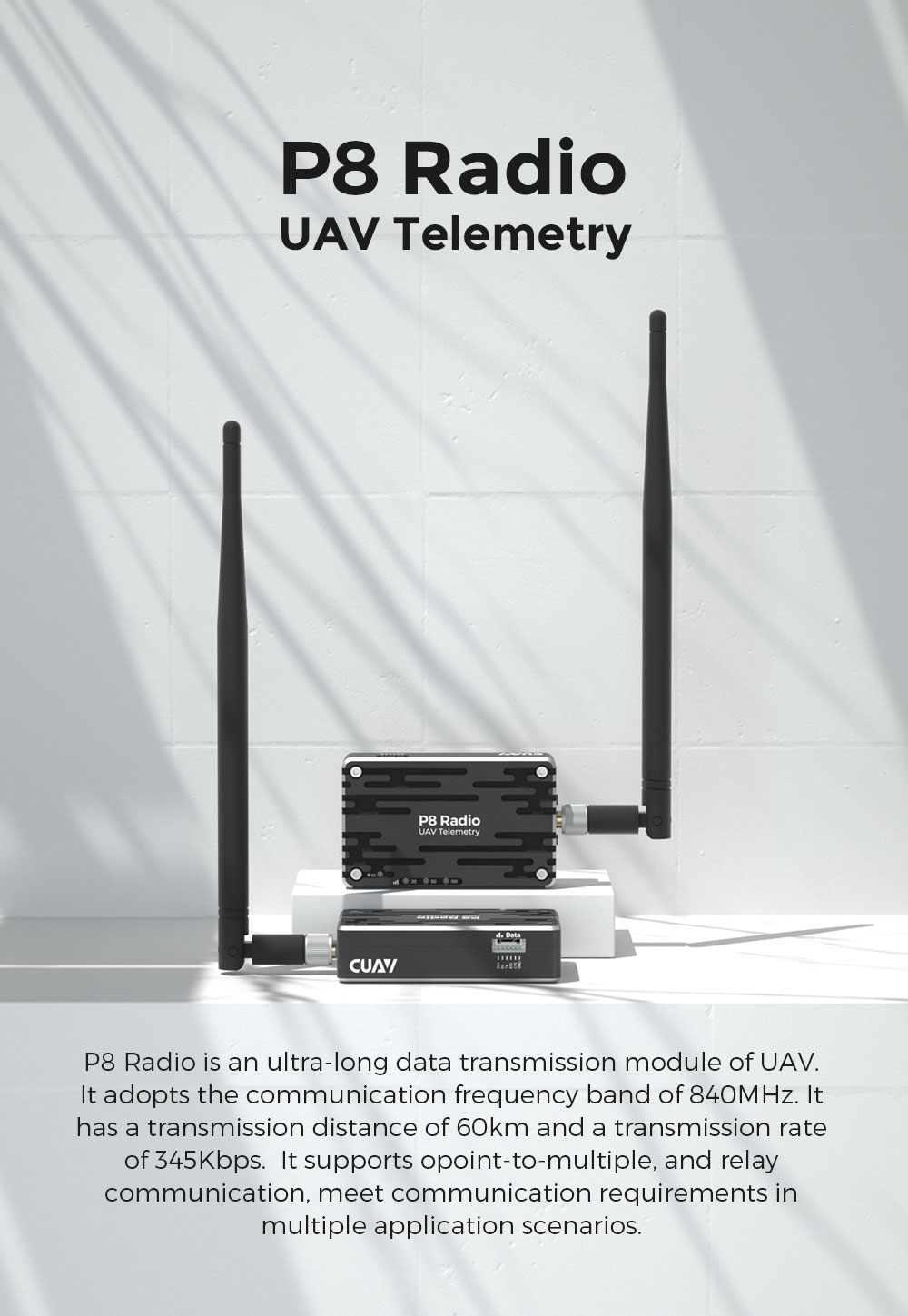 CUAV P8 telemetry