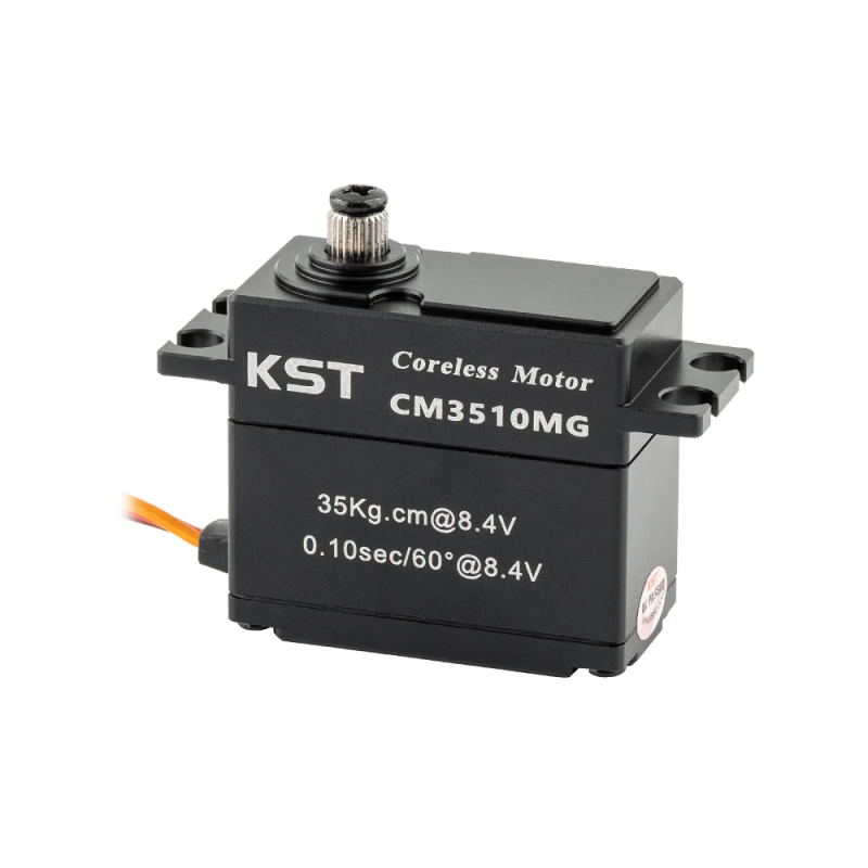 CM3510MG Coreless IP65 Waterproof DC Motor Metal Gear Servos for RC Rock Crawler Monster Truck