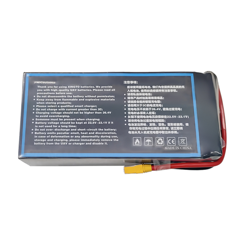 XINGTO 6S 23.1V 34000mAh HV Lipo Battery High Density Semi Solid-State Lithium Battery