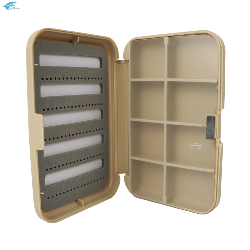 Aventik High-Impact Fly Tackle Box Fly Flies Box Hook Box 5.51X3.74X1.1inch