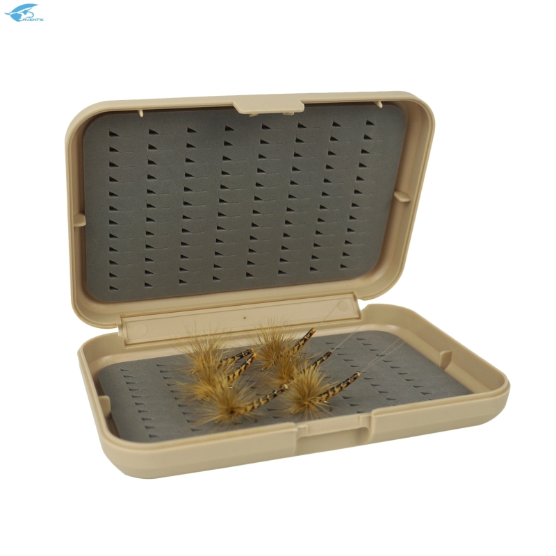 Aventik High-Impact Fly Tackle Box Fly Flies Box Hook Box 5.51X3.74X1.1inch