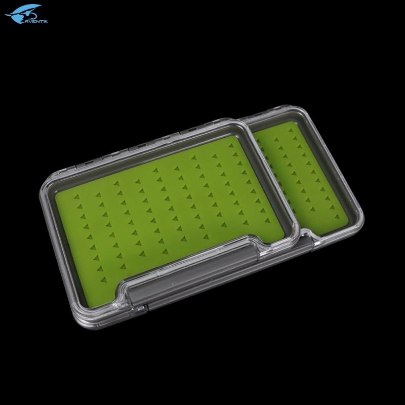 Aventik Streamer Fly Fishing Box Super Large Fly Box,14X11X3.35inch With Three Foam and Waterproof Silicone Box