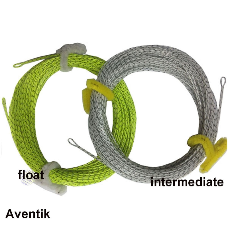 Aventik 90ft Fly Fishing Line Floating Fishing Braided Fly Line 2 Welded Loop